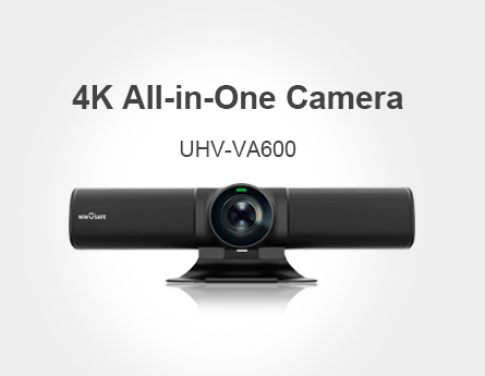  Winsafe запускает новое решение UHV-VA600-4K 4k Soundbar камера