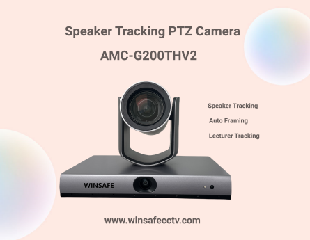 PTZ-камера слежения за динамиком AMC-G200TH, обновленная новая версия