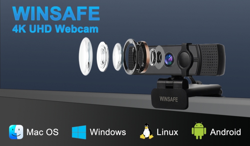 Веб-камера WINSAFE UHV-50H-U2 4K