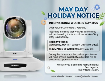 Winsafe CCTV 2026 Labor Day Holiday & Service Schedule